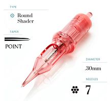 Катриджи Optima Kwadron 20шт Round Shader Point Taper