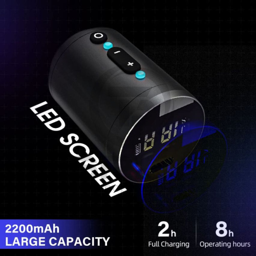 Ambition Ninja Paco Adjustable Stroke беспроводная тату машина фото 4