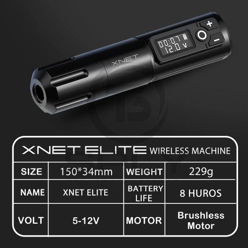 XNET Elite Ambition беспроводная роторная тату машинка фото 7