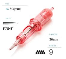 Катриджи Optima Kwadron 20шт Magnum Point taper