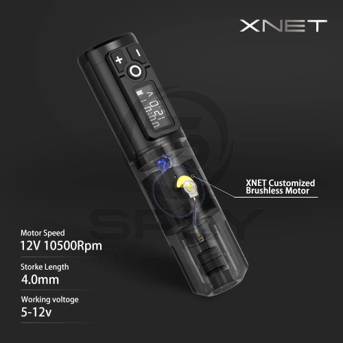 XNET Elite Ambition беспроводная роторная тату машинка фото 4