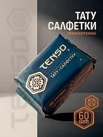Тату-салфетки Tenso одноразовые 15х20 см 60 штук