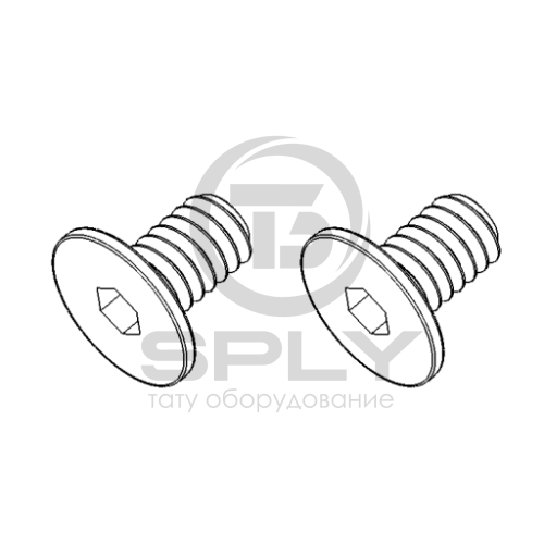 No. 143 - Slide screw (2pcs)