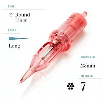 Катриджи Optima Kwadron 20шт Round Liner Long Taper