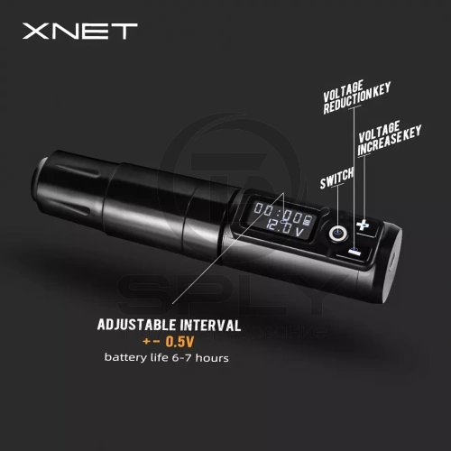 XNET Nighthawk Ambition беспроводная тату машина фото 2