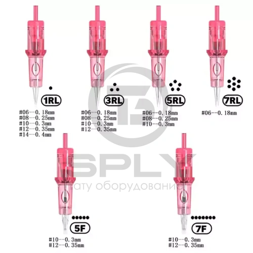 RL - Картриджи Ambition Pink Catridge Needles фото 4