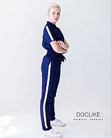 Комбинезон медицинский женский DL 613/1, 50% хл, 50%пэ