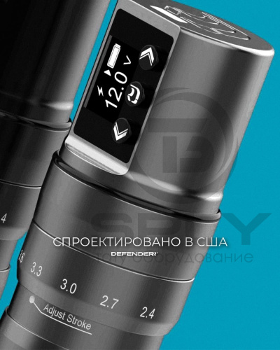 Татуировочная машинка Defender Vector фото 3