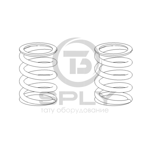 No. 129 - Ball spring (2pcs)